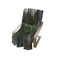 thumbnail image 4 of Yosemite Soft Flannel Fleece Throw Blanket, Sunset Panorama of Yosemite Rocks Trees Cloudy Sky Reflection Riverside, Cozy Plush for Indoor and Outdoor Use, 50" x 60", Beige Green, by Ambesonne, 4 of 6