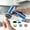 B, variant on Electric Egg Cleaner Brush Rechargeable Powerful Egg Washer for Fresh Eggs & Vegetable Brush with Battery Level Display,3 Speed Settings + 5 Replaceable Heads,Waterproof Design (White)