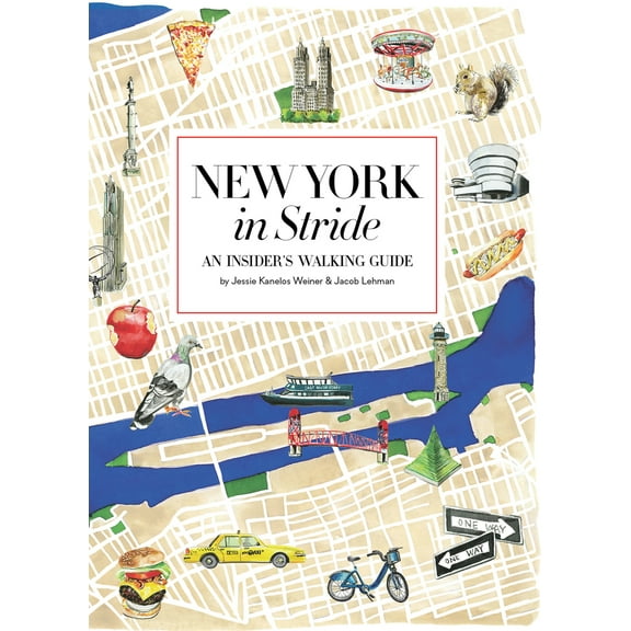Pre-Owned New York in Stride: An Insider's Walking Guide (Paperback) 0847866602 9780847866601