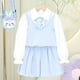 thumbnail image 4 of Cinnamoroll Girl Jk Uniform Set Sanrios Anime Spring Autumn Cotton Coat Shirt Pleated Skirt Korean Fashion Kawaii Kids Jackets, 4 of 5