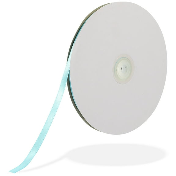 HAKIDZEL Polyester Ribbon for Hair Decoration 1Pack Sky-Blue Multi-Functional Bows