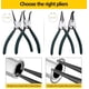 thumbnail image 4 of Juego de alicates de anillo a presión, 4 piezas de 7 ", juego de alicates para anillos de seguridad, 4 of 7