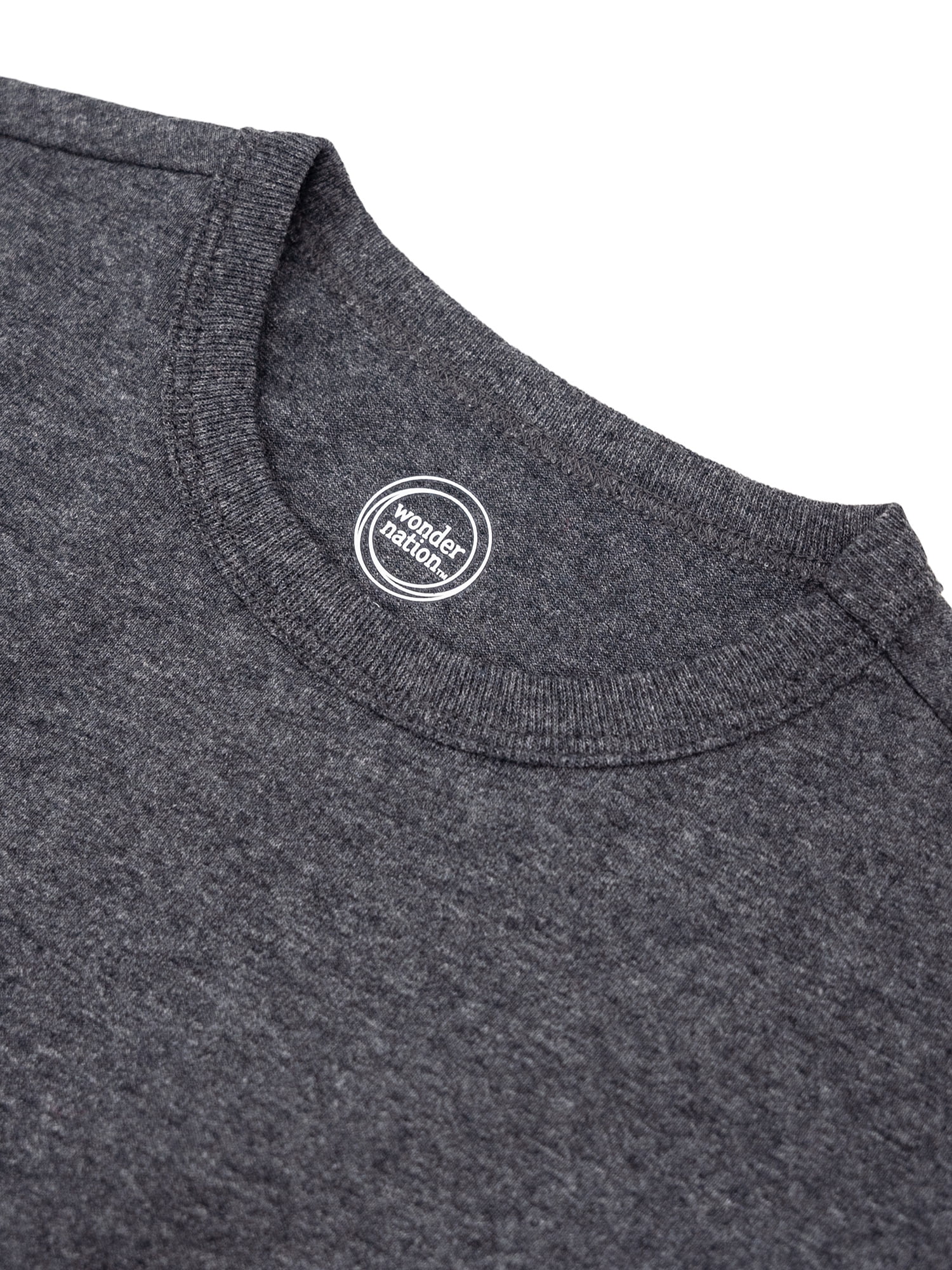 Wonder Nation Boys Long Sleeve Pocket T-Shirt, 2-Pack, Sizes 4-18 & Husky