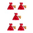 thumbnail image 1 of Wosthever Candy Drawstring Bag Vacaciones Boda Fiesta de cumpleaños Chocolates Favores Regalos Paquete Bolsa para niños Niños Rojo Type2 NO2, 1 of 6