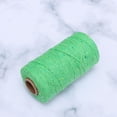 thumbnail image 2 of OULII 30Pcs Macrame Yarn Soft Cotton Rope Handmade Crafts Enthusiasts Home Decor Green Round 10000 x 0.2 x 0.2 in, 2 of 5