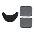 thumbnail image 1 of Uxcell Microfiber Bowling Ball Shammy Pad 10" x 8", Toalla de bola de boliche con bolsa de balancín, paquete de 2 en gris, 1 of 7