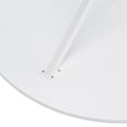 thumbnail image 6 of Fulvari 47.24 Inch Modern Round Dining Table, Circle Table With Cross Iron Legs And Removable Tabletop For Home Office Dining Room Kitchen Living Room Cafe, 6 of 9