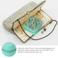 thumbnail image 3 of Autua Friendship Day Gifts Jewelry Box for Necklace, Ring, Earring Organization Green, 3 of 5