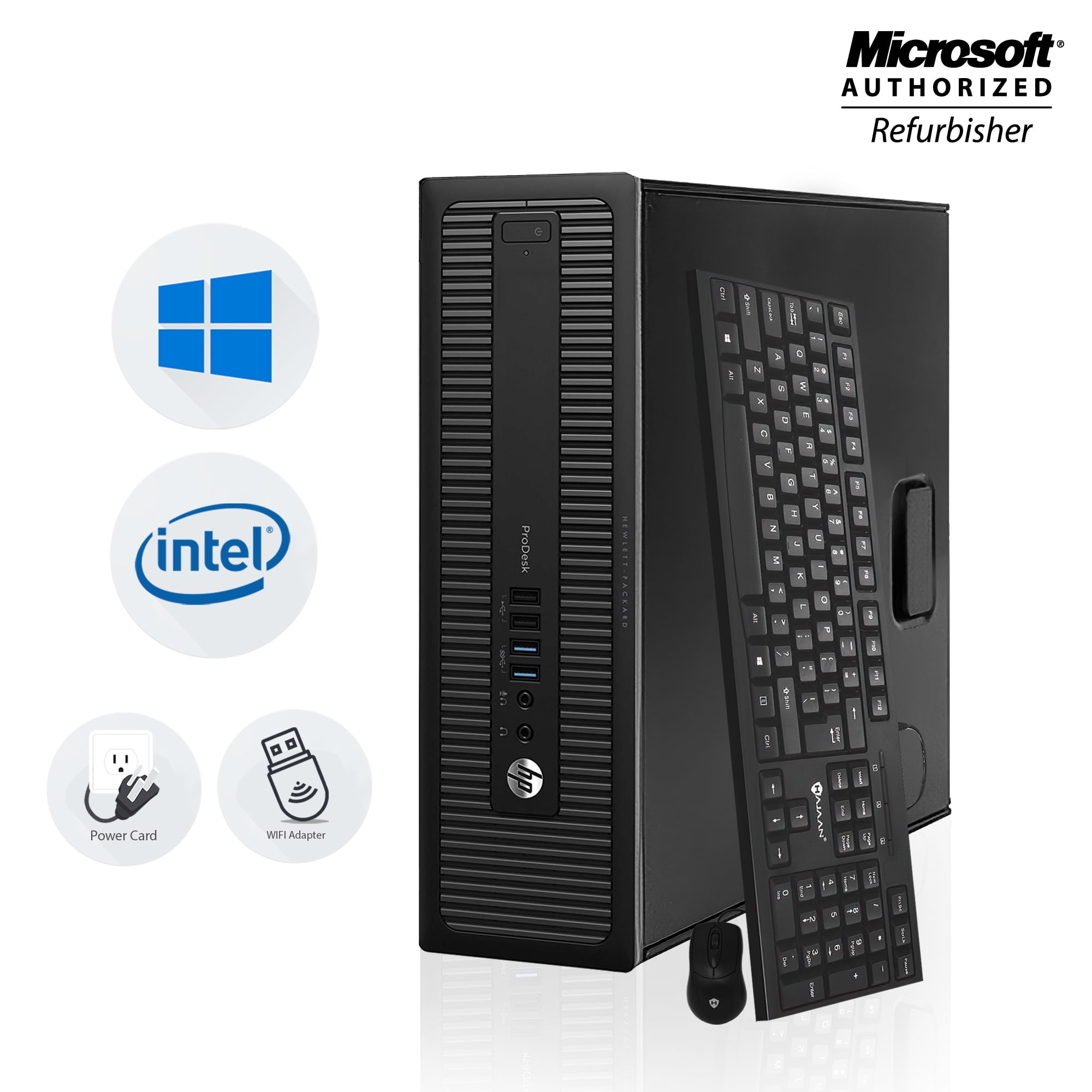 HP ProDesk 600G1 i5/SSD256GB Word Excel有 HP ProDesk 600 G1 SFF Desktop Computer Core i5 3.2Ghz 8GB RAM