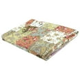thumbnail image 3 of Legacy Decor 3 Pcs Paisley Stitched Pinsonic Reversible All Season Bedspread Quilt Coverlet Oversize Full Size, 3 of 5