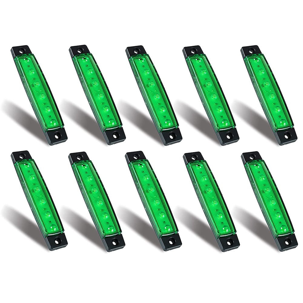 10 Pcs Marine Boat Lights,12V 24V Waterproof Boat Interior Navigation