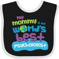 thumbnail image 3 of Inktastic Psychologist Mom Baby Boys or Girls Baby Bib, 3 of 4