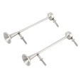 thumbnail image 1 of 2Pcs Metal Speaker Whistle Horn Model for 1/14 RC Hauler Tractor Truck Model LESU R620, 1 of 5