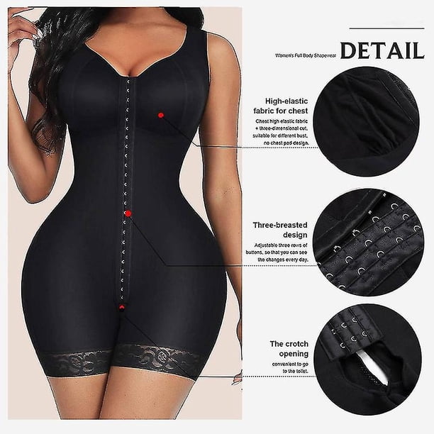 Body Shapewear para mujer, entrenador de cintura, ropa interior adelgazante, Body Push Up