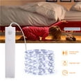 thumbnail image 1 of VONKY 100 LED Cabinet Strip 2Meter Sensor Day and Night Light Battery Powered LED Christmas Party Decor Light White, 1 of 5