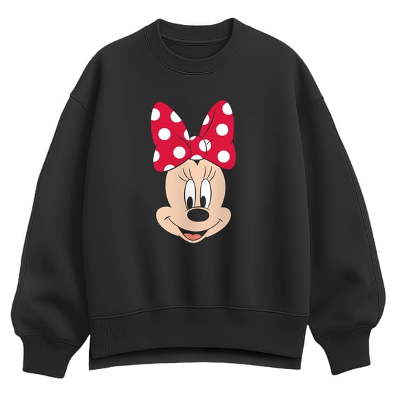 Disney - Mickey Mouse Poses - Women's Oversized Fleece Crew Sweatshirt