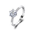 thumbnail image 5 of Ring Female Light Luxury Temperament Diamond Ring, 5 of 5