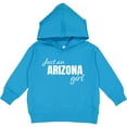 thumbnail image 2 of Inktastic Just an Arizona Girl Born and Raised Toddler Hoodie, 2 of 4