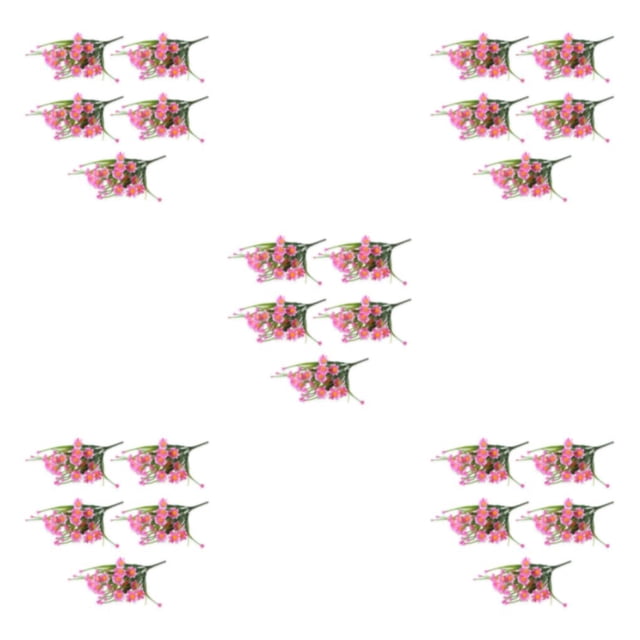 VONKY 5pack/lot Add Beauty To Home With Artificial Daisies Low Maintenance pink 5Set