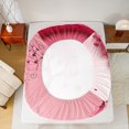 thumbnail image 5 of Homewish Boys Girls Love Heart Print Full Size Sheets 4-Piece,Happy Valentine'S Day Breathable Bed Sheets,Romantic Couple Lover Lightweight Sheet Sets,Ultra Soft Home Decor, 5 of 7