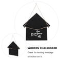 thumbnail image 2 of Weiweiguan 2pcs Chalkboard Sign Erasable Message Board Blackboard Home Decor Craft, 2 of 7