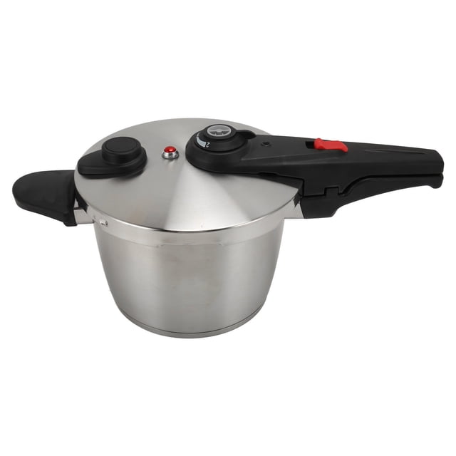 Pressure Cooker, Stainless Steel Large Capacity Slow Cooker Steamer Pot for Home Kitchen Fast Cooking