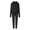 thumbnail image 3 of Sweat Suit Women Two Piece Hoodie Sweatshirt Jogger Pants Lounge Sets Fall Sets Jogging Suits for Women, 3 of 4