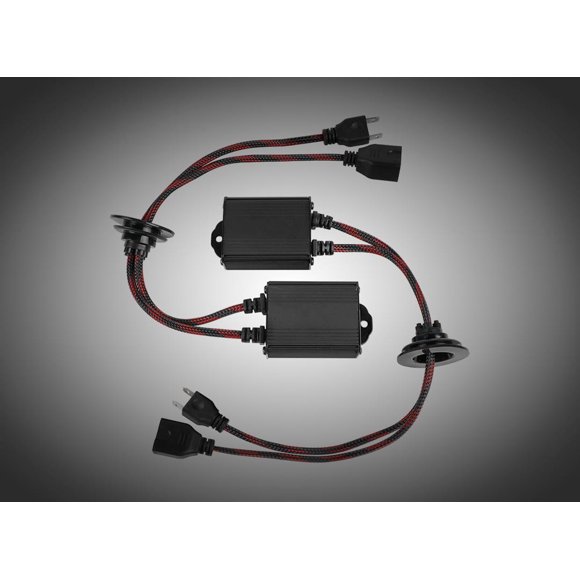 ARC Lighting Headlight Wiring Harness 20072 Tiny Monster; For Use With H7 Bulb; Set Of 2