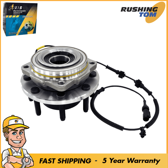 1 Front Wheel Hub & Bearing Left & Right for Super Duty with ABS 4WD