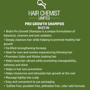 Hair Chemist Biotin Pro-Growth Shampoo, Thickening Hair Loss Treatment for Men & Women, 33.8 oz