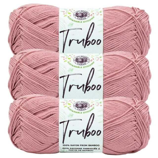 Fil Lion Brand Truboo Fil de Bambou #3 Léger/DK, 100g/ 220m