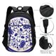 thumbnail image 3 of Balery Blue And White Porcelain Pattern Mochila con carga USB para hombre y mujer - Mochila impermeable y antirrobo para portátil con puerto USB para viajes, trabajo, estudios y universidad, 3 of 7
