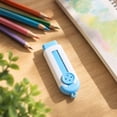 thumbnail image 5 of Retractable Push Eraser for Kids, Precision Click Mechanical Eraser Pen, Clean Smudge-Free Correction, Ergonomic Grip for School Homework Drawing, Durable Plastic & Rubber, 5 of 6