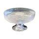 thumbnail image 2 of Frutero, cuenco para almacenar frutas y verduras, cuenco decorativo multifuncional con pedestal. Plata clara, 2 of 9