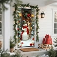thumbnail image 6 of PRETXORVE Christmas Decorations, Christmas Decor, Door Curtain, Flags, Snowman,, Santa Claus Realistic Door Curtain, Exquisite Door Flags, 6 of 6