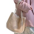 thumbnail image 1 of Bolso de hombro para mujer de malla de playa Tote, 1 of 5