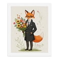 thumbnail image 5 of Paint By Numbers Kit for Adults Beginner - DIY Fox Suit Flowers Spectacles Character Canvas Painting Kits for Adults, Frameless Paint By Number for Adults for Home Wall Decor 16x20 Inch, 5 of 7