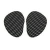 1 Pair Black White Dots Silicone High Heel Forefoot Pad Metatarsal Cushion Insole