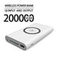 thumbnail image 2 of 200000mAh Wireless Mobile Powerbank Two-Way Fast Charging Mobile Power Support Type-c Lighting Portable Charger Free Shipping, 2 of 4