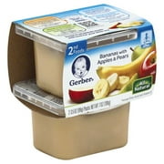 Gerber Gerber 2nd Foods Bananas with Apples & Pears, 2 ea
