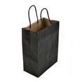 thumbnail image 3 of Bulk Kraft Paper Bags Gift Shopping Carry Craft Brown Bag With Handles, 3 of 9