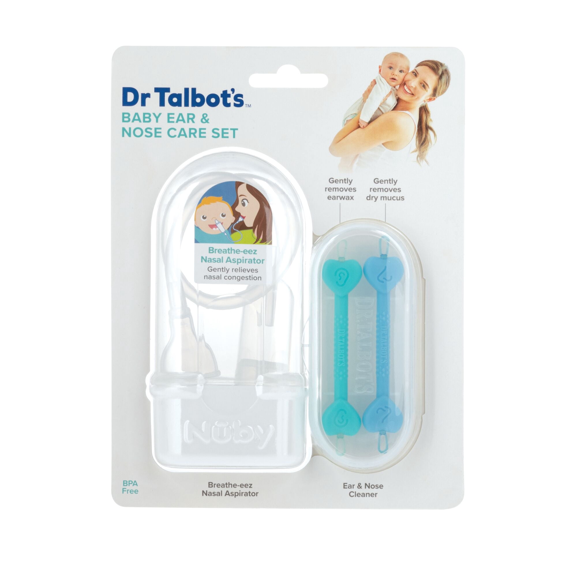 Dr. Talbot's Deluxe Breathe-Eez with Ear & Nose Cleaners