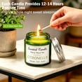 thumbnail image 5 of Citronella Candles Outdoor, KIMHY Outdoor Soy Candles Citronella Essential Oil Infused for Patio, Camping, 20 Hours Burn Time, 3.53 oz, 2-Pack, 5 of 9