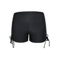 thumbnail image 6 of Madjtlqy Womens Swim Shorts High Waist Sides Drawstring Stretch Sports Boyshorts Bathing Suit Tankini Bottoms, 6 of 6