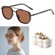 thumbnail image 3 of Gafas Vintage UV400 Doble (Taupe Mate), 3 of 9