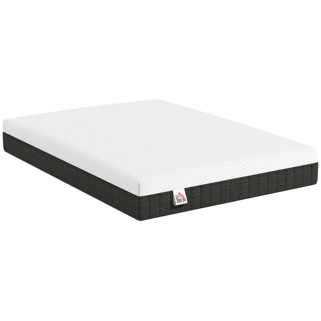 HOMCOM Full Mattress, 10 Inch Memory Foam Mattress in a Box, Medium Firm