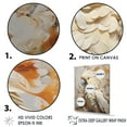 thumbnail image 3 of Designart "Elegance In Beige Parrot Feathers II" Parrot Floater Framed Wall Decor, 3 of 5