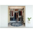 thumbnail image 6 of Easy Track PH61-CG 48" X 96" X 48" U-Shape Walk-In Closet Organizer System - Grey, 6 of 6