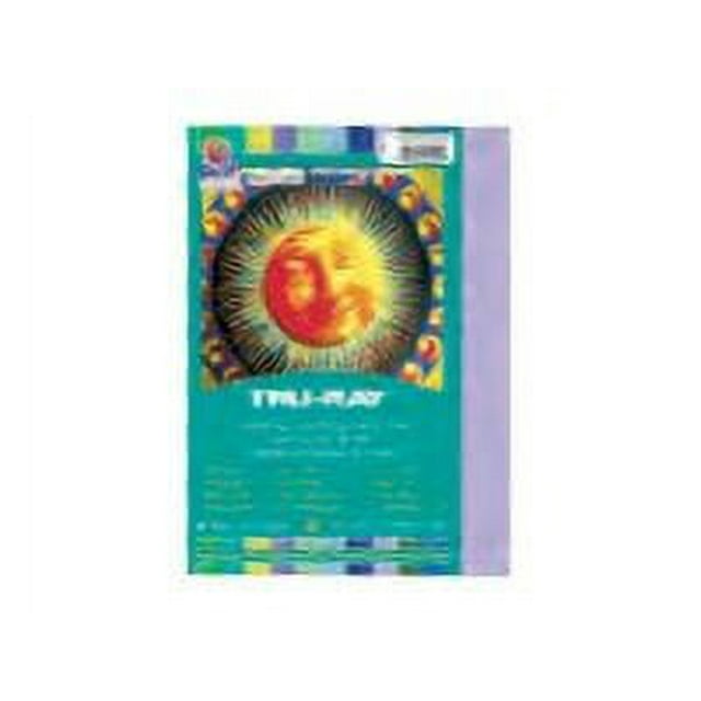 Tru-Ray Papier de Construction, Assortiment Turquoise (50 Feuilles)