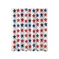 thumbnail image 2 of Tuvgenk 70.86x35.43in Plastic Shower Curtain Patriotic Multicolor Bathroom Curtain Washable Comfort Hooks Decor, 2 of 6